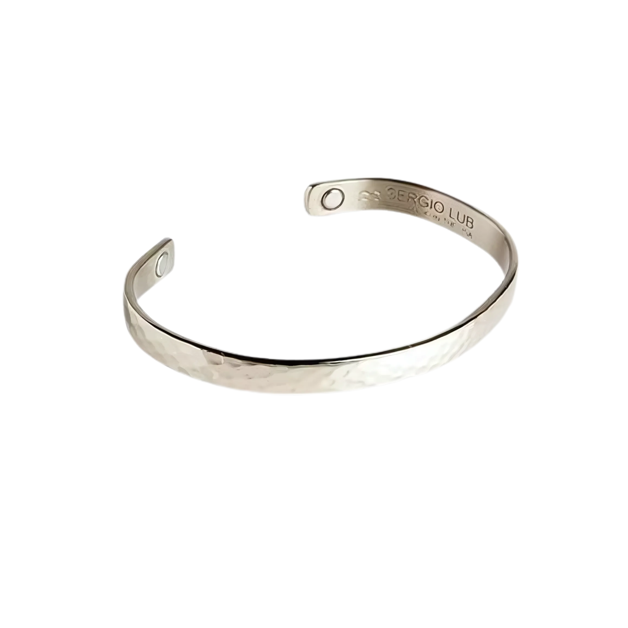 Magnetarmband Flat Sergio LUB: Brass