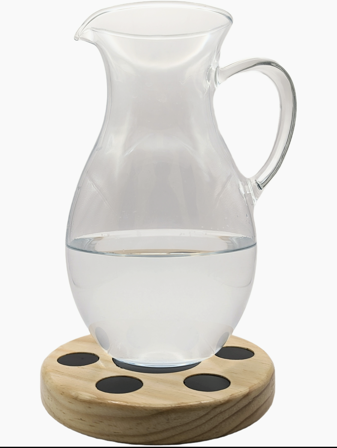 Holzmagnet für Wasser Krüge